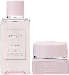 Kose COSME DECORTE Hydra Clarity Skincare Set (Medicated Treatment Essence Water 200mL + Concentrate Cream 50g) [Parallel Import]