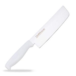 Fujitora Kogyo Tojiro Color Molybdenum Vanadium Steel Thin Blade Knife 165mm White F-131W