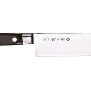 Fujijiro Thin Blade 165mm Japan Cobalt Alloy Steel Double-edged Western-style knife suitable for peeling and peeling vegetables DP Cobalt Alloy Steel Split Knife with Ferrule F-502 Black