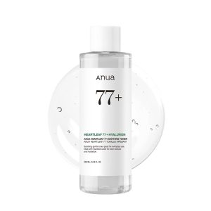 ANUA Houttuynia Cordata 77 Soothing Toner 250ml Toner, Wipe-off toner, Moisturizing toner, Moisturizing toner, For sensitive skin, Oily skin, Heartleaf toner, Skin care, Korean toner, Korean cosmetics