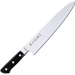 Fujijiro Gyuto 270mm Japan Cobalt Alloy Steel Double-edged Chef's Knife for Cutting Meat and Cooking Fish and Vegetables DP Cobalt Alloy Steel Split with Ferrule F-810