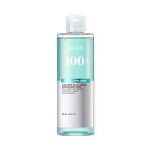 ANUA PDRN100 Hyaluronic Acid Booster Toner 250ml, a moisturizing lotion with collagen, moisture, and radiance for dry, inner-dry, and combination skin.