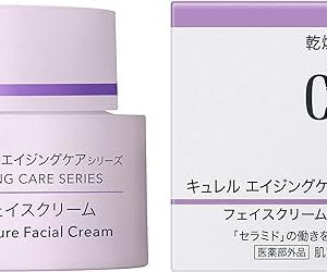 Kao Curel Aging Care Cream Moisturizing 40g for dry and sensitive skin