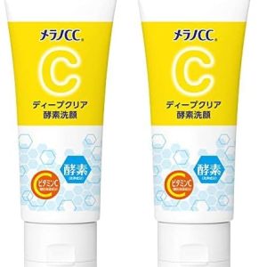 Melano CC Deep Clear Enzyme Facial Cleanser 130g Enzyme x Vitamin C Facial Cleanser Pore Care (x 2)