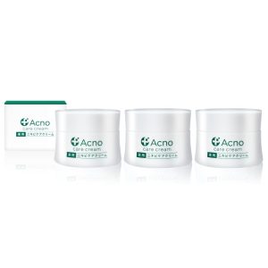 Acne, Acne Care Cream, All-in-One Gel, ACNO, For Adult Acne, Back, Buttocks, Acne Scars, Face, Body, Whole Body (Quasi-drug) 50g x 3-Pack