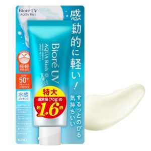 Biore UV [JapanBestSellers.com exclusive] [Large volume] Aquarich Watery Essence 110g (1.6 times the normal amount) Sunscreen SPF50+/PA++++