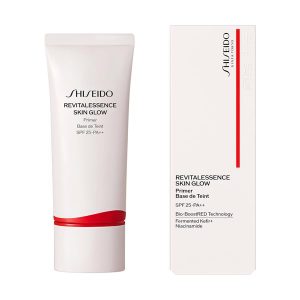 SHISEIDO Makeup Essence Skin Glow Primer 30g SPF25 PA++ | Makeup base | Liquid | Fragrance-free | Shine, moisturizing, pore coverage | Shiseido