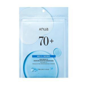 ANUA Birch 70 Moisture Boosting Serum Mask Pack (7 sheets) Face pack Moisturizing moisturizing moisturizing skin Dry skin Birch moisture boosting serum mask Daily pack Moisture mask pack Korean pack Korean cosmetics Skin care