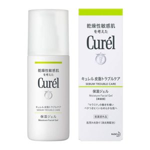 [Set Sale] Kao Curel Sebum Trouble Care Moisturizing Gel (120mL) x 3 Sets Beauty Serum Curel [Quasi-drug]