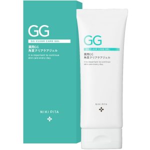 Nikipita Quasi-drug Medicated GG Exfoliating Care Gel, Peeling Gel with Glycylglycine, Dipotassium Glycyrrhizinate, Isopropylmethylphenol, Ceramide, and Glycolic Acid-Free