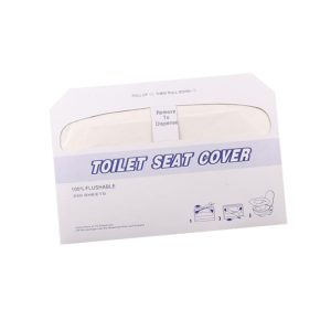 SOESFOUFU Seat Cover Toilet Disposable Toilet Lid Toilet Seat Seat Cushion Travel Cushion Paper White