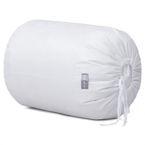 Astro Storage Bag, White, Large Size, Rolls up for Easy Storage, Down Comforter Storage, Drawstring Bag, Storage Bag, Cylindrical, Vertical, Stackable Storage, 626-03