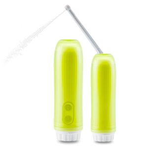 AeeYui Butt Cleaner, Small, Electric, 2 Modes, 180 Degree Adjustment, IPX6 Waterproof, Quiet, Portable, Convenient, Toilet Shower, Outdoor/Care/Wet Wipes/Power Outage/Overseas Travel, Green