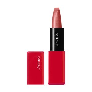 SHISEIDO Makeup Techno Satin Gel Lipstick 404 Data Stream 3.3g | Lipstick & Lip Gloss | Stick Type | Highly pigmented and moisturizing | Shiseido