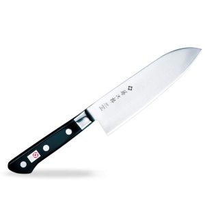 Tojiro Santoku 170mm Japan Cobalt Alloy Steel Double-edged All-purpose knife for meat, fish, and vegetables DP Cobalt Alloy Steel Split with Ferrule F-503