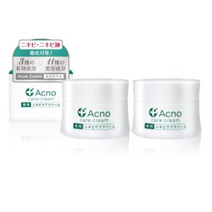 Acne, Acne Care Cream, All-in-One Gel, ACNO, For Adult Acne, Back, Buttocks, Acne Scars, Face, Body, Whole Body (Quasi-drug) 50g x 2-Pack