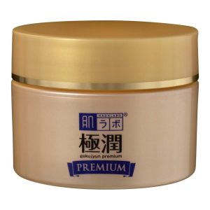 Hada Labo Gokujyun Premium Hyaluronic Acid Cream Contains 5 types of hyaluronic acid and oil capsule type hyaluronic acid 50g