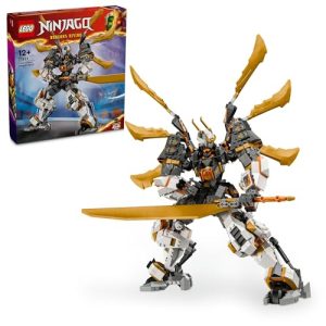 LEGO Ninjago Cole's Dragon Mega Titanium Mech Toy, Christmas Gift, Present, Block, Boy, Girl, Child, Age 11, 12, 13, 14, Ninja, Robot, 71821