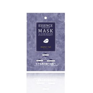 Soari Cosmetics Mote-rai Moisture All-in-One Essence Mask, Individually Wrapped, for Men's Moisturizing Skin (30)