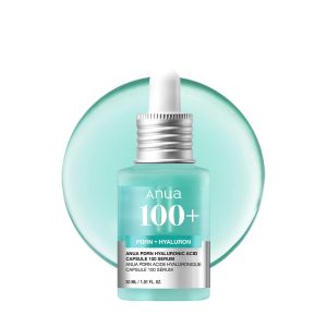 ANUA PDRN Hyaluronic Acid Capsule 100 Serum 30ml Serum Moisture Moisturizing Skin Texture Glow Water Spectroscopy pdrn hyaluron serum High density serum Dry skin Combination skin Skin care Korean serum Korean cosmetics