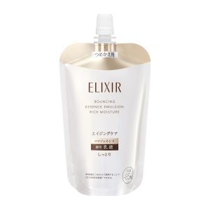 ELIXIR Lift Moist Emulsion, Moisturizing Type (ba), 110mL Refill, Quasi-drug, Anti-Aging Care, Moisturizing, Pore Care, Tranexamic Acid, Firming, Moisturizing [2025 Model] by Shiseido, Superieur