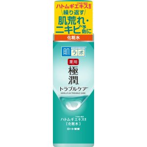 [Quasi-drug] Hada Labo Medicated Gokujyun Skin Conditioner, Formulated with Two Anti-inflammatory Ingredients: Hyaluronic Acid, Squalane, and Job's Tears Extract, 170mL