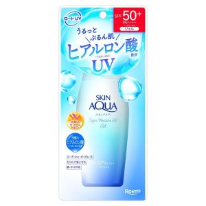 Skin Aqua Super Moisture UV Gel Sunscreen 110g (Hyaluronic Acid UV, Quick Adhesion Gel, SPF50+ PA++++)