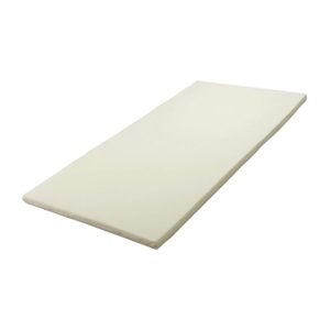 [JapanBestSellers.com exclusive] Shop Japan True Sleeper Premium Memory Foam Mattress, Semi-Double, Ivory, 5cm thick, Distributes body pressure on the waist and shoulders while sleeping, Unique material gently wraps the entire body, Simply lay it on your current futon or bed, Mattress Topper True Sleeper, Made in Japan, 20th Anniversary of Love, Gift [30-day trial service eligible]