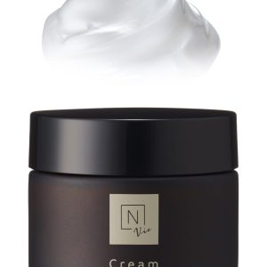 N Organic Vie Cream (Approx. 2-Month Supply) Barrier Cream for Firming, Dry Fine Lines, Mature Skin, High Moisturizing, and Dullness with a Relaxing Citrus Scent, 47g