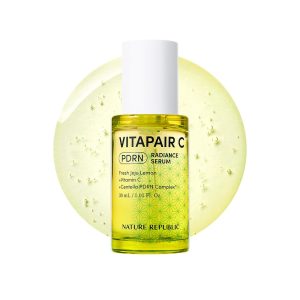 NATURE REPUBLIC VitaPair C PDRN Moisturizing Serum, Glowing Skin, Tone-Up Care, Firmness