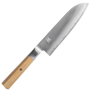 MIYABI "4000FCbg Santoku Knife 180mm Made in Japan" Santoku Knife Stainless Steel Made in Seki City, Gifu Prefecture [Official Japanese Product] 33977-183