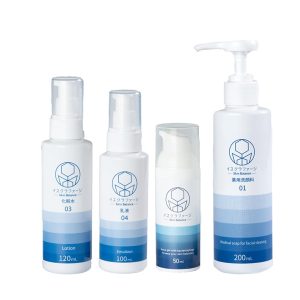 Iskra Phage Skin Balance Full Set Medicated Facial Cleanser 200ml, Serum 50ml, Lotion 120ml, Emulsion 100ml | Bacteriophage, Acne Care, Quasi-drug, Pimples, Men's Cosmetics, Back Acne, Red Acne, Teenage Acne, Chin, Cheeks, Redness, Adult Acne