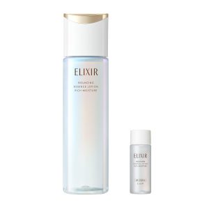 ELIXIR Lift Moist Lotion, Moisturizing Type (170mL + 18mL) with Small Lotion Bottle. Quasi-drug. Anti-aging care, moisturizing, pore treatment, tranexamic acid, firming, and hydration. [2025 Model] by Shiseido. [JapanBestSellers.com Exclusive] [Extra Large Pack]
