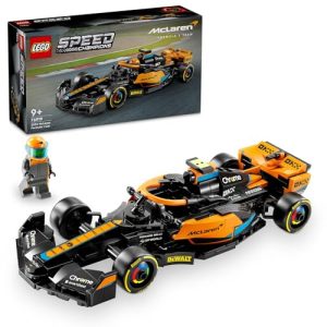 LEGO Speed Champions 2023 McLaren Formula 1 Race Car Toy, Christmas Gift, Present, Blocks, Boys, Girls, Kids, Ages 8, 9, 10, 11, Elementary School Students, McLaren, Car, Plastic Model, 76919