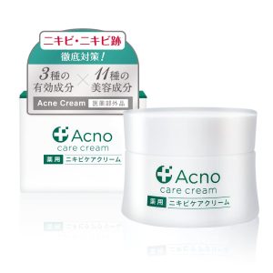 Acne, Acne Care Cream, All-in-One Gel, ACNO, For Adult Acne, Back, Buttocks, Acne Scars, Face, Body, Whole Body (Quasi-drug) 50g