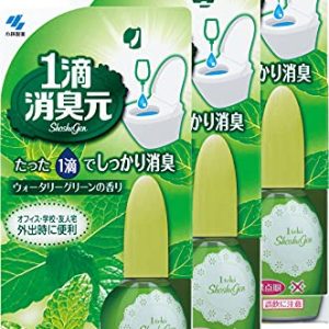 [Bulk Purchase] One Drop Deodorizer, Watery Green Scent, Deodorizing Air Freshener for Toilets, 20ml (Approx. 640 Drops) x 3