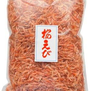 Sakura shrimp, dried sakura shrimp, Taiwanese dried shrimp, dried shrimp, commercial use, large capacity, dried, dried shrimp, sakura shrimp, uncolored, Chao Ho Foods, 500g (500g x 1 bag)