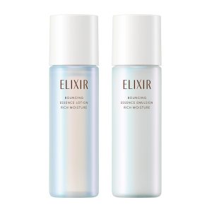ELIXIR Lift Moist Trial Set (Moisturizing Type, ba) 30mL + 30mL Travel Set, Toner, Anti-Aging Care, Moisturizing, Pore Cleansing, Emulsion, Superieur, Shiseido