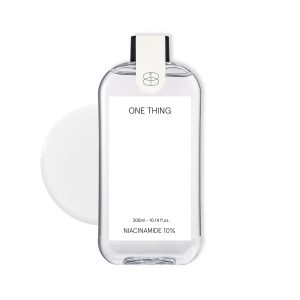 ONE THING Niacinamide 10% Niacinamide Lotion 300ml | Clear skin, bright skin, porcelain skin, smooth skin, lustrous skin, sebum care, vitamin C, vitamin melano, low irritation, large capacity, lotion, milky lotion, vegan, skin care, Korean cosmetics