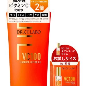 [JapanBestSellers.com exclusive] VC 100 Essence Lotion EX R 150mL Set [Vitamin C lotion] Highly moisturizing UV protection Dryness Serum Pores Sensitive Niacinamide Present Popular Ranking Gift Men's Skincare Men's Cosmetics Dr. Ci:Labo