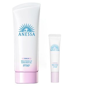 [JapanBestSellers.com exclusive] ANESSA Sunscreen Brightening UV Gel N + Mini Size (Extra Large Set) [Quasi-drug] [Released in 2024]