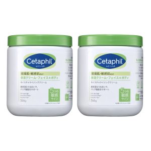 Cetaphil ® Moisturizing Cream 566g Set of 2 (Moisturizing Cream) Face Body Care Skin Care Body Cream Large Capacity Body Milk Dry Skin Sensitive Skin Hypoallergenic Baby Niacinamide Baby Shower Gift Present Popular Item Men's Skin Care Men's Cosmetics Present Cetaphil