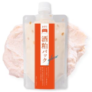 Wafood Made Sake Lees Pack Glow 170g Wash-off Pack Dullness Dead Skin Transparency Face Pack Arbutin Ceramide Sake Lees Extract Fermented Rice Yeast Hyaluronic Acid Collagen Skin Care