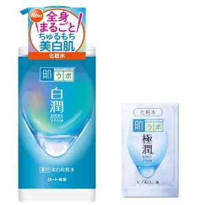Hada Labo Shirojun Medicated Whitening Lotion with Large-Capacity Pump and Gokujun Sachet