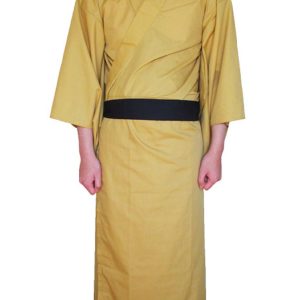 Magic Knight Color Kimono 65% Polyester 35% Cotton Costume Khaki Men's 160cm-175cm