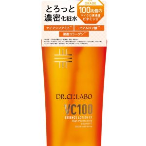 New VC 100 Essence Lotion EX V 150mL Pump Type [Vitamin C Lotion] Highly Moisturizing UV Protection Serum for Sensitive Pores with Niacinamide. A popular gift for men. Dr. Ci:Labo Skincare.
