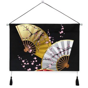 Tapestry, hanging scroll, traditional, Japanese style, Japanese pattern, Japan, hanging, redecoration, decoration, decoration set, mural, decorative supplies, canvas print, art poster, interior, assembly type, room decoration wall, wall decoration, multi-functional, individuality, wall art, decorative painting, popular, stylish