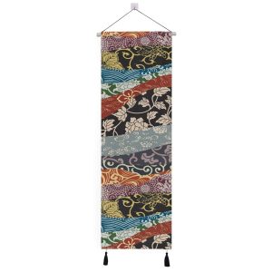 Hanging scroll, tapestry, vertical, vertical type, hanging scroll, tokonoma, popular, stylish, redecoration, decoration, decoration, mural, decorative items, canvas print, art poster, interior, room decoration wall, wall decoration, individuality, wall art, decorative painting, Japan, Japanese pattern, Japanese style, traditional