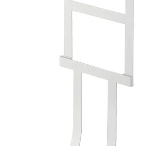 Yamazaki Toilet Paper Holder, Top Rack, 2 Tiers, White, Approx. W17 x D12.5 x H35cm, Plate, Shelf, Small Item Holder, Toilet, 4436