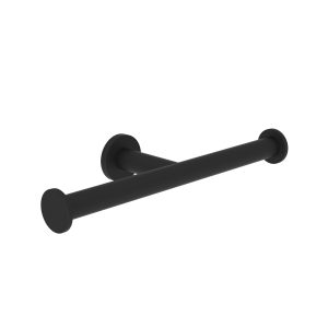 Ginger 4609/MB Double Toilet Paper Holder Matte Black